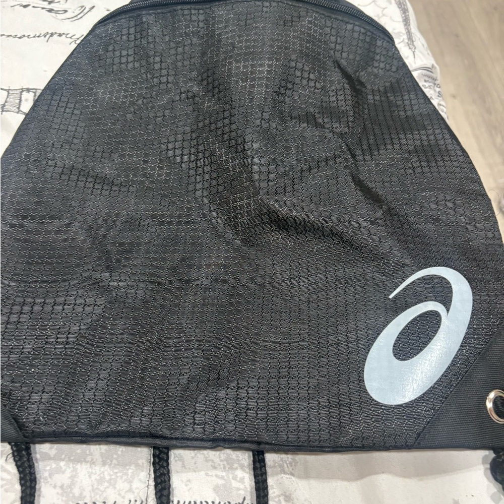 Asics Black Backpack
